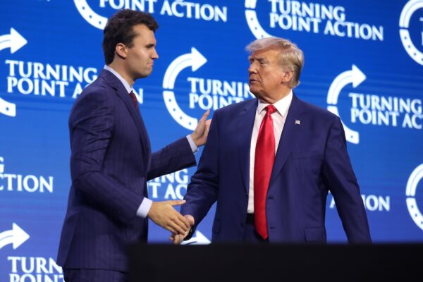 Charlie Kirk and Donald Trump