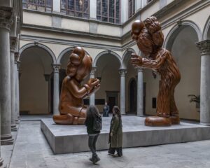 KAWS brings “The Message” to Palazzo Strozzi: a dialogue between Renaissance harmony and contemporary icons