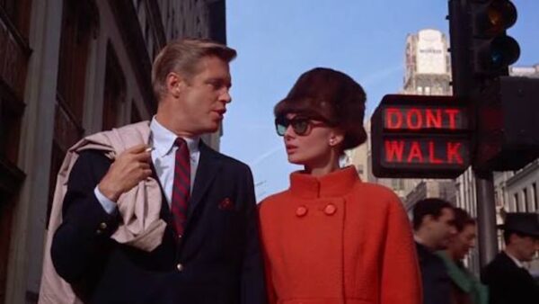 The iconic orange wool with its distinctive curled surface worn by Audrey Hepburn in Breakfast at Tiffany’s