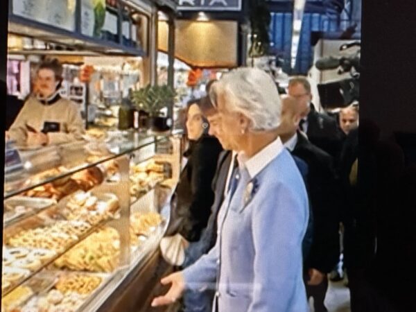 Christine Lagarde in Florence