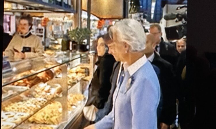 Christine Lagarde in Florence