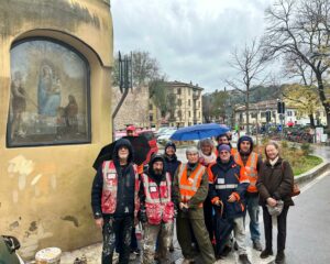 Friends of Florence and Angeli del Bello Restore Piazza Tasso Tabernacle