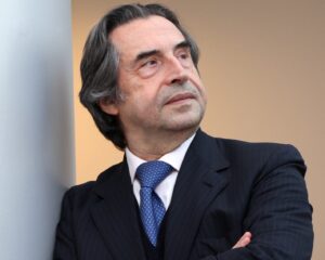 The conductor Riccardo Muti
