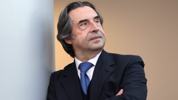The conductor Riccardo Muti