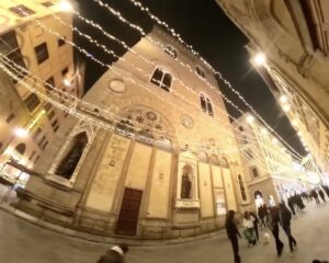 Florence Seen from Above at Christmas