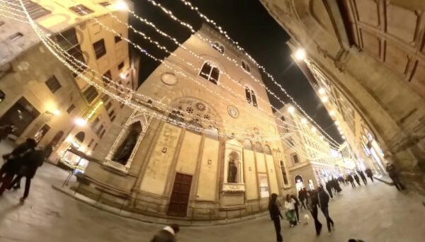 Florence Seen from Above at Christmas