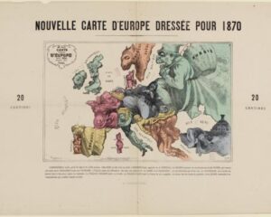 The Nouvelle Carte d’Europe dressée pour 1870