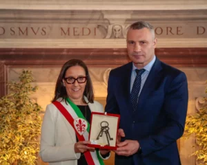 Florence awards Keys of the City to Kyiv mayor Vitaliy Klitschko