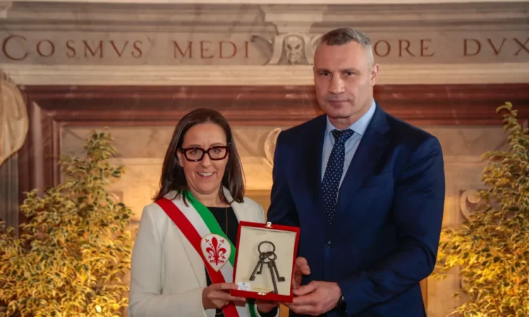 Florence awards Keys of the City to Kyiv mayor Vitaliy Klitschko