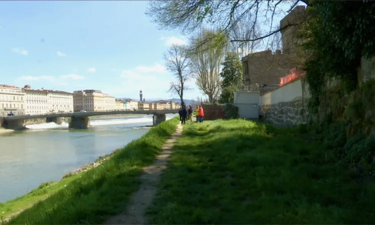 Florence completes Arno riverbank consolidation near Torrino Santa Rosa