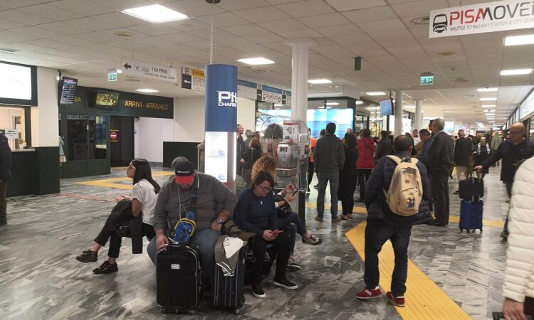 Pisa and Florence airports face delays as new EU border system comes into force