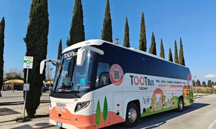 Tootbus Tuscany connects Florence with Siena, Pisa and Lucca
