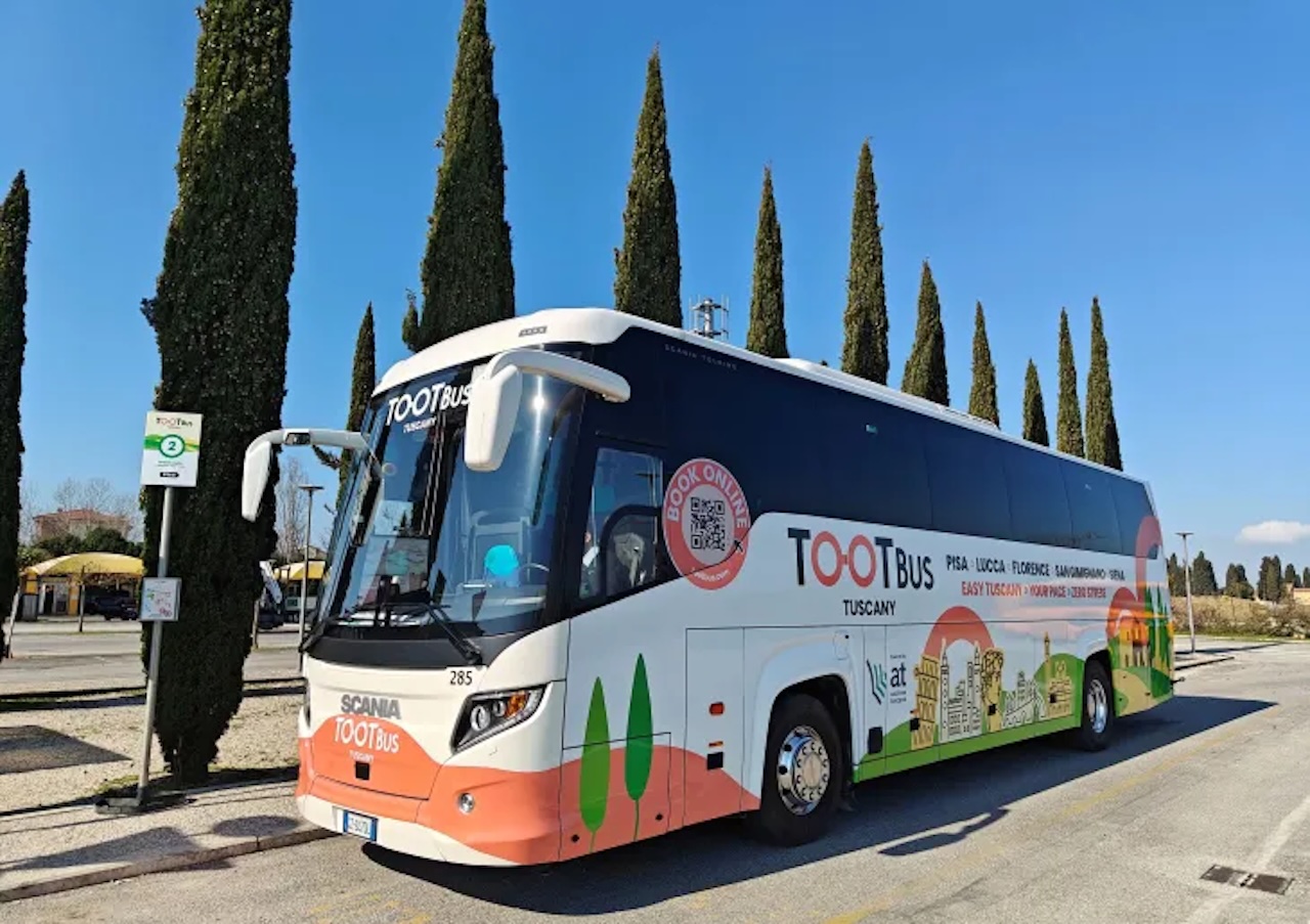 Tootbus Toskana, Floransa'yı Siena, Pisa ve Lucca'ya bağlıyor