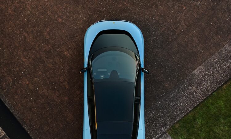 The Ferrari Luce, the company’s first fully electric production vehicle and also its first five-seat model.