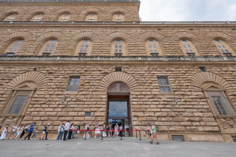 Palazzo Pitti unveils new visitor entrance and restores historic courtyard