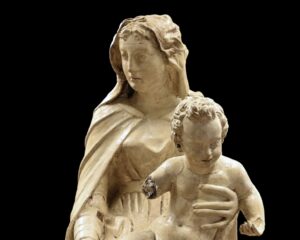 Restored Sansovino sculpture on display in Florence before returning to Venice