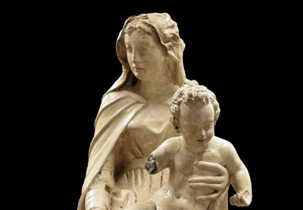 Restored Sansovino sculpture on display in Florence before returning to Venice