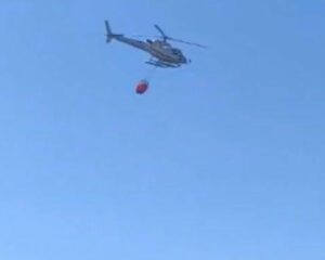 Wildfire Breaks Out on Castiglione della Pescaia-Punta Ala Road