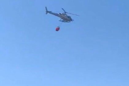 Wildfire Breaks Out on Castiglione della Pescaia-Punta Ala Road
