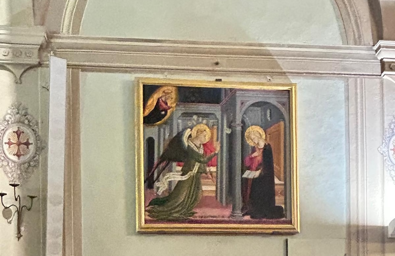 Amigos de Florença ajudam Florença a restaurar a Anunciação do século XV