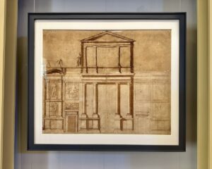 Michelangelo’s San Lorenzo façade drawing goes on display before restoration