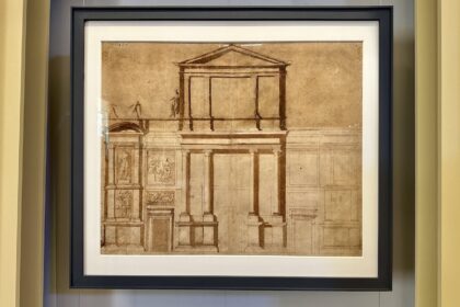 Michelangelo’s San Lorenzo façade drawing goes on display before restoration